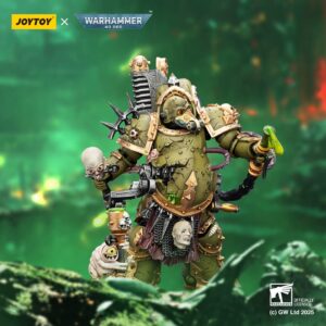 JoyToy JT02892 1/18 Warhammer 40K Death Guard Foul Blightspawn with Plague Sprayer