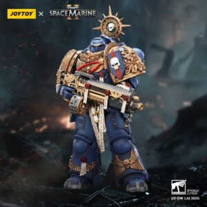 JoyToy JT02854 1/18 Warhammer 40K Ultramarines Heavy Relic Primus Armor with Heavy Relic Bolt Rifle