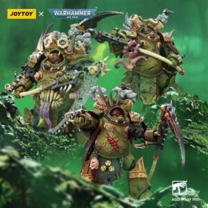 JoyToy 1/18 Warhammer 40K Death Guard Deathshroud Terminators Set of three