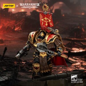 JoyToy JT02441 1/18 Warhammer The Horus Heresy Sons of Horus Legion Cataphractii Praetor with Combi-Melta and Power Maul