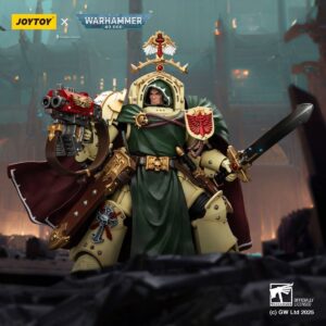 JoyToy JT02304 1/18 Warhammer 40K Dark Angels Belial Grand Master of The Deathwing With the Sword of Silence and Storm Bolter