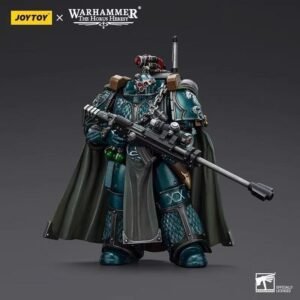 JoyToy JT01390 1/18 Warhammer The Horus Heresy Alpha Legion Exodus 'The One who is Many' With Sniper Rifle And Power Dagger