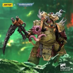 JoyToy JT02595 1/18 Warhammer 40K Death Guard Deathshroud Terminator 2 with Manreaper and Plaguespurter Gauntlet