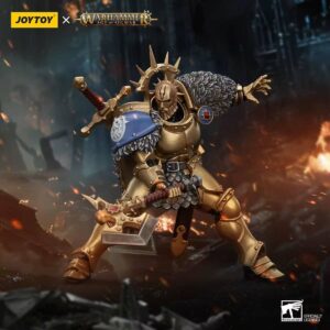 JoyToy JT00904 1/18 Warhammer AGE OF SIGMAR Stormcast Eternals The Blacktalons Hendrick, The Silver Wolf
