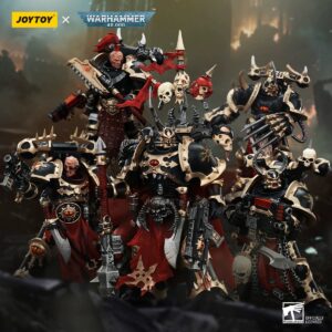 JoyToy 1/18 Warhammer 40K Chaos Space Marines Black Legion Chosen Set of Five