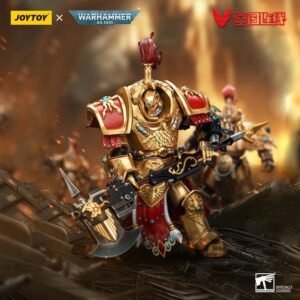 JoyToy  JT7318 1/18 Warhammer 40K Adeptus Custodes Allarus Custodian with Castellan Axe