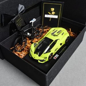 Burago 1/24 Lamborghini Terzo Millenio With Bike In box