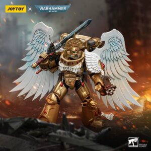JoyToy JT7066 1/18 Warhammer 40K Blood Angels Sanguinary Guard with Encarmine Sword 2