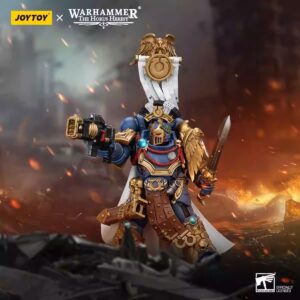 JoyToy JT00126 1/18 Warhammer The Horus Heresy Ultramarines Legion Praetor with Power Sword and Volkite Serpenta