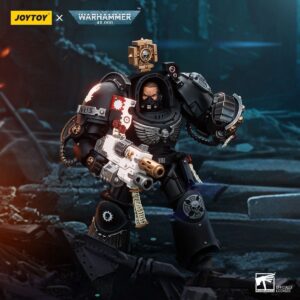 JoyToy JT5116 1/18 Warhammer 40K Iron Hands Captain in Terminator Armour