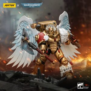 JoyToy JT7172 1/18 Warhammer 40K Blood Angels Sanguinary Guard with Encarmine Axe and Inferno Pistol
