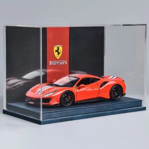 Burago 1/24 Ferrari 488 Pista With Display Case