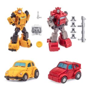 Newage Transfomers NA H-25 Herbie & H-26 Vanishing Point Small Scale Legendary Heroes