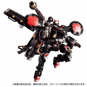 Takara Tomy TM-15 Diaclone Tactical Mover Hawk Versaulter Orbithopter Unit Dark Version