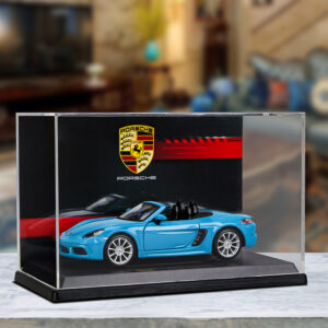 Burago 1/24 Porsche 718 Boxster With Display Case