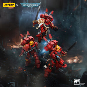 JoyToy 1/18 Warhammer 40K Blood Angels Jump Pack Squad Set of Three