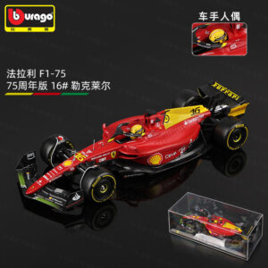 Burago 1/24 Ferrari F1 Formula Racing Monza Commemorative Edition with Display case Inside