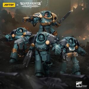 JoyToy 1/18 Warhammer The Horus Heresy Sons of Horus Tartaros Terminator Squad Set of Four