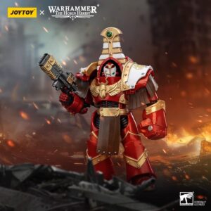JoyToy JT8612 1/18 Warhammer The Horus Heresy Thousand Sons Sekhmet Terminator Cabal Sekhmet Volkite Charger and Power Fist