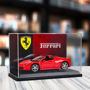 Burago 1/24 Ferrari 458 Spider With Display Case