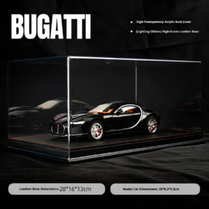 1/24 Bugatti Atlantic With Lighted Leather Display Case