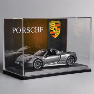 Burago 1/24 Porsche 918 Spider With Display Case