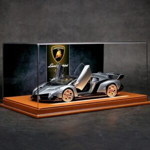1/24 Lamborghini Veneno With Lighted Leather Display Case
