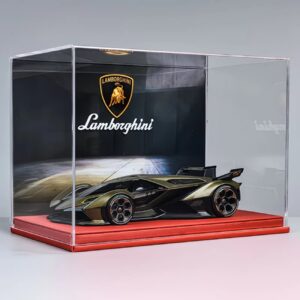 1/18 Lamborghini V12 Green With Leather Display Case