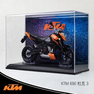 1/12 KTM 690 Super Duke 3 Motorcycle with Display Case