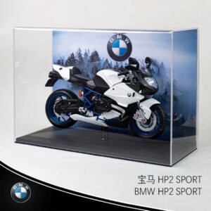 1/12 BMW HP2 Sport Motorcycle with Display Case