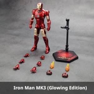 ZD Toys 1/10 Scale Iron Man Mark 3 Led Version