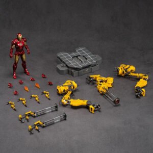 ZD Toys Marvel Avengers 1/10 Iron Man Mark 4 With Suit-up Gantry