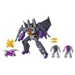 Hasbro Transformers War For Cybertron Series Seige Voyager Class Phantomstrike Squadron Skywarp Combat Set