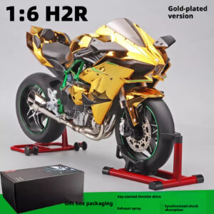 1/6 Kawasaki Ninja H2R Gold-plated Version In Box