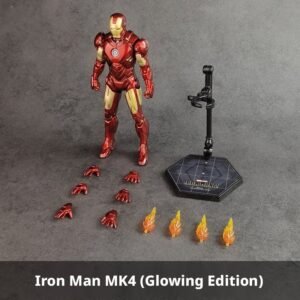 ZD Toys 1/10 Scale Iron Man Mark 4 Led Version