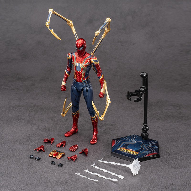 ZD Toys 1/10 Spider-Man Classic Version With Spider legs