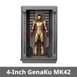 ZD Toys 4” Iron Man Mark 42 With Hologram Panel
