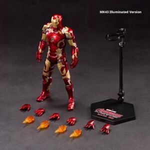 ZD Toys 1/10 Scale Iron Man Mark 43 Led Version