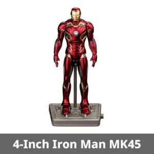 ZD Toys Marvel 4 Inch Iron Man MK45 With Display Stand