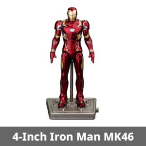 ZD Toys Marvel 4 Inch Iron Man MK46 With Display Stand