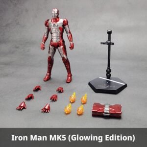 ZD Toys 1/10 Scale Iron Man Mark 5 Led Version