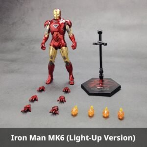 ZD Toys 1/10 Scale Iron Man Mark 6 Led Version