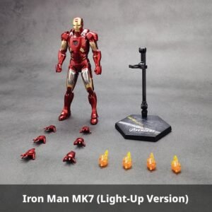 ZD Toys 1/10 Scale Iron Man Mark 7 Led Version
