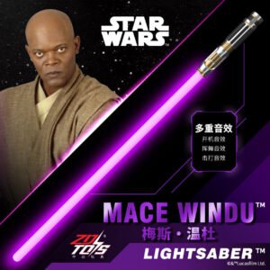 ZD Toys Star Wars 1:1 Replica Lightsaber for Mace Windu