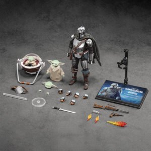 ZD Toys Star Wars 1/10 Figure The Mandalorian and Grogu Set of Two
