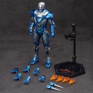 ZD Toys 1/10 Scale Iron Man Mark 30 Blue Steel