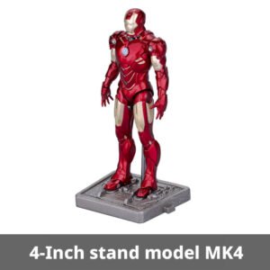ZD Toys Marvel 4 Inch Iron Man MK4 With Display Stand