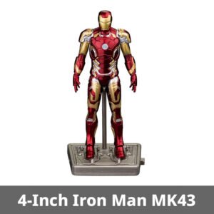 ZD Toys Marvel 4 Inch Iron Man MK43 With Display Stand