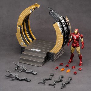 ZD Toys Marvel Avengers 1/10 Iron Man Mark 6 With Suit-up Gantry