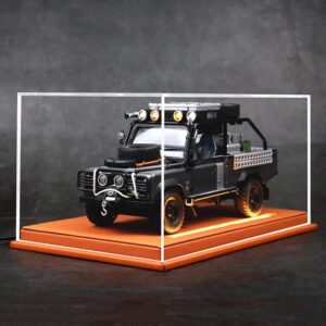 1/24 Land Range Rover Defender 110 Pickup With Lighted Leather Display Case